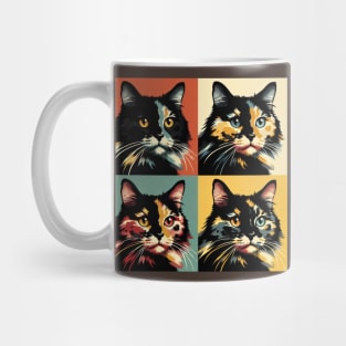 Tortoiseshell Pop Art - Cat Lovers Mug